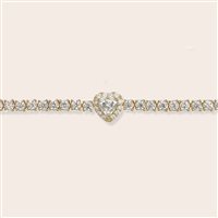 Bracciale Ultima Edizione Donna tennis in Argento BAO1700 GIALLO